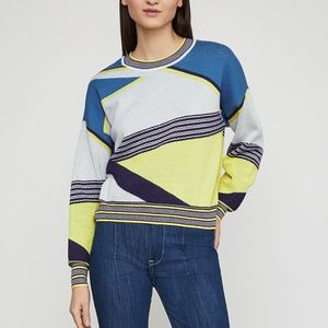 Geometric Sweater NWOT